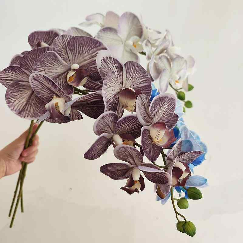 造花 胡蝶蘭 9 голов экспорт свадебное украшение цветочное искусство(x2)