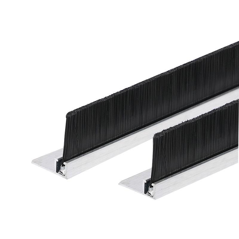 工具ブラシ 産業用 防塵ブラシ H型 F型 工作機械 キャビネット 防塵 密閉 金属製(x10)