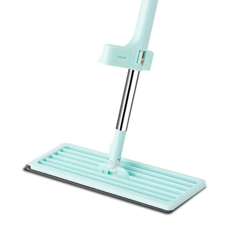 フロアモップ レディース メンズ兼用 家庭用 水拭き 回転モップ 床掃除 モップ 吸水性 極細繊維 ステン..