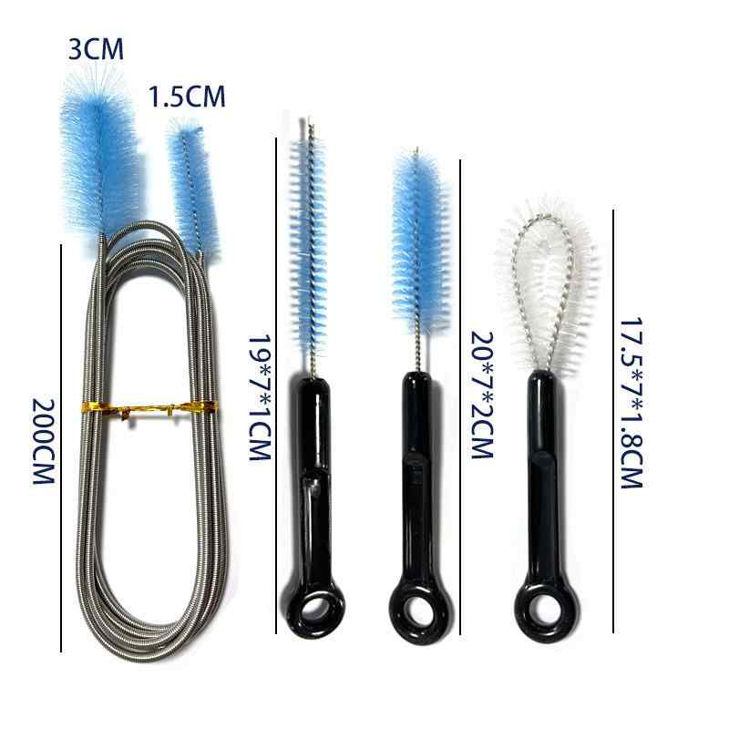 水槽 パイプブラシ ステンレス製 クリーニングブラシ チューブブラシ 排水口 排水管 掃除用品 洗浄ブラシ