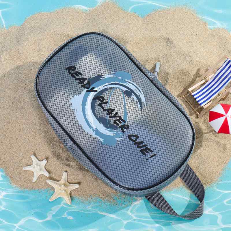 スイムバッグ メンズ ビーチバッグ 防水 大容量 旅行 洗面用具 化粧品 収納 温泉 浴室 手提げ プールバ..