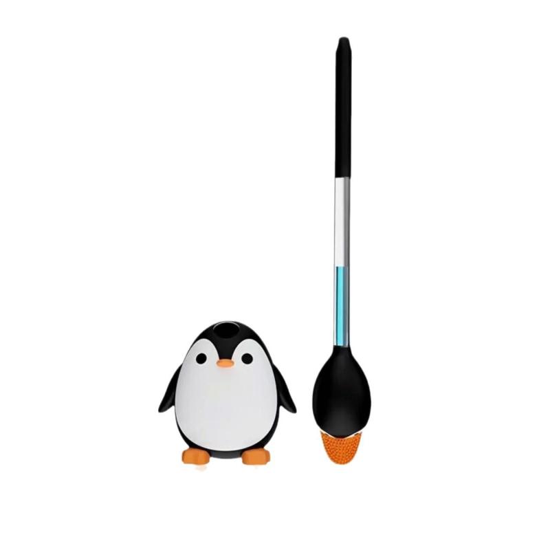 トイレブラシ 壁掛け式 シリコンブラシ 便器ブラシ セット 替えブラシ トイレ掃除 かわいい おしゃれ ..