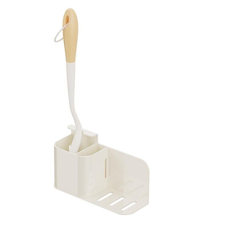 トイレブラシ 壁掛け式 トイレクリーナー 収納スタンド付き ステンレス製 আধুনিক 简约スタイル