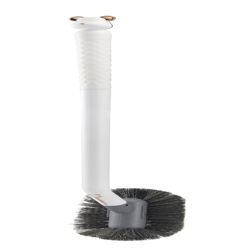 トイレブラシ セット 厚手プラスチック製 長柄 星空熊 かわいい動物モチーフ トイレ清掃 掃除用品(x48)