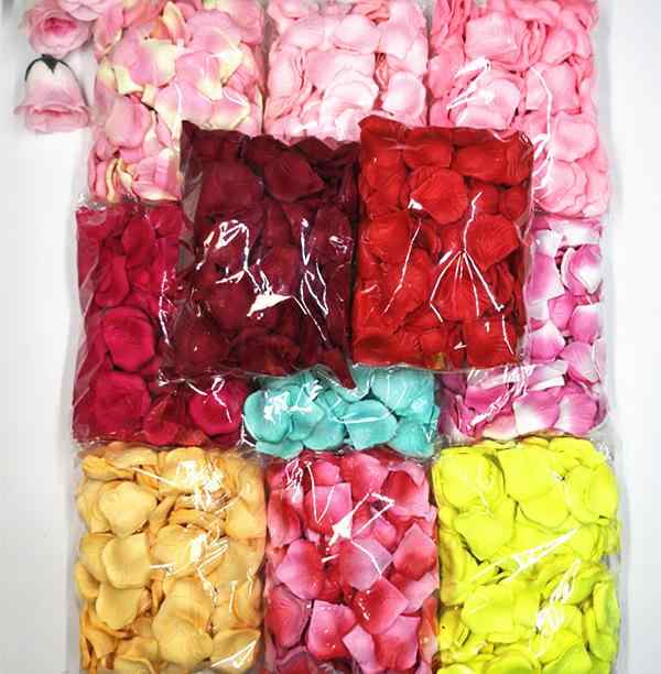 バラ 造花 花びら 不織布 結婚式 誕生日 プロポーズ デコレーション ホテル ロマンチック 撒き花 赤 ピンク系 白 青 シャンパン