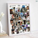 フォトフレーム 写真 プリント DIY カスタム パズル 手作り 記念 アルバム 誕生日 バレンタインデー ギフト 実木 長方形 16寸 20寸 24寸 30寸...