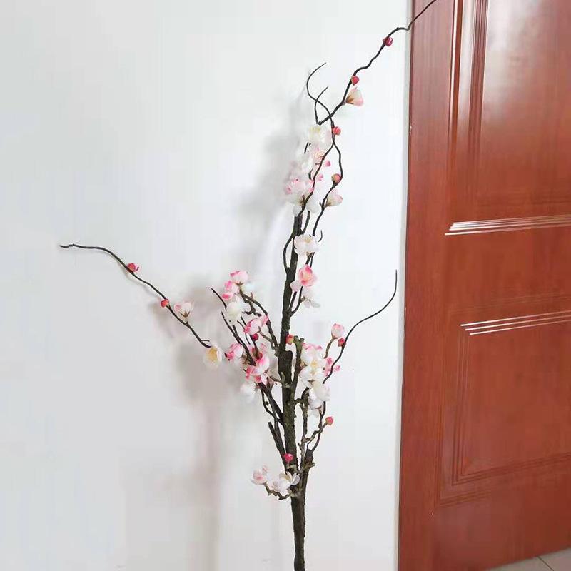 造花 梅 120cm 梅の花 リアル садовый имитация 中華風 庭園 結婚式 パーティー ホーム デコレーション(x2)