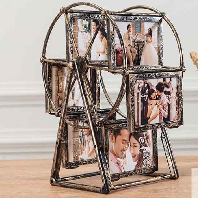 相框 子供 ベビー アルバム 写真立て 複数枚 5寸 ガラス製 アクリル製 色 シンプル