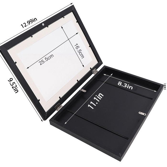 フォトフレーム キッズ A4 A3 85x11 子供 アート 磁石 額縁 長方形 MDF リビング 寝室(x2)