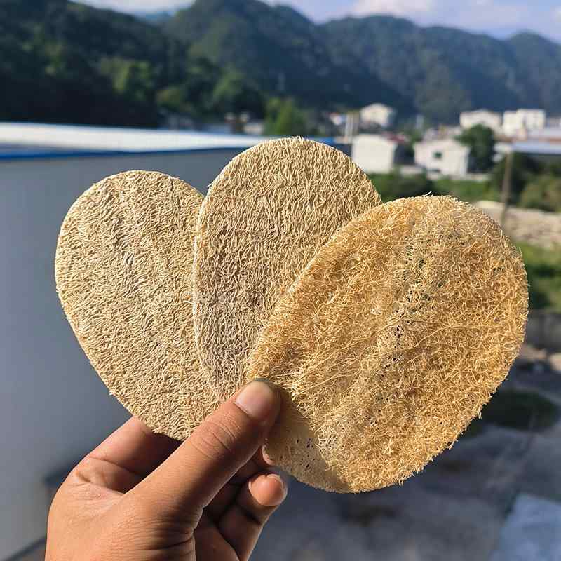 食器洗い 布 巾 スポンジ たわし ヘチマ 素材 鍋 フライパン 浴用(x2)