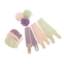 ボディタオル レディース メンズ あかすりタオル 背中洗い用タオル 垢すり 浴用 3点セット 接触冷感