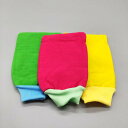 ボディタオル レディース メンズ 兼用 垢すり ミトンタイプ 厚手 両面 混色(x20)