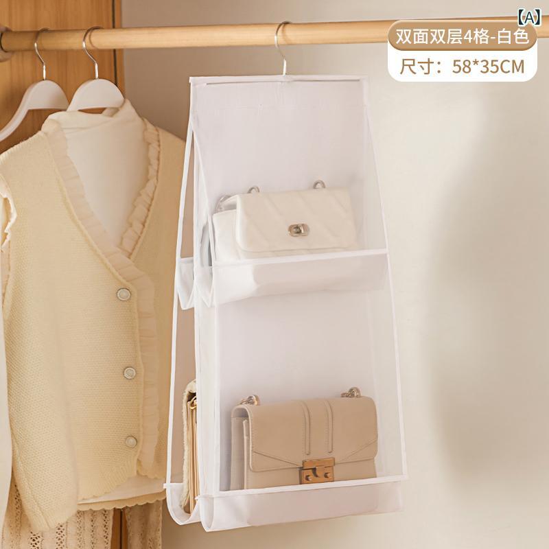 バッグ 鞄 収納 ドアハンガー クローゼット 壁掛け 皮バッグ 置き 型崩れ防止 防塵 学生 寮 日用品雑貨