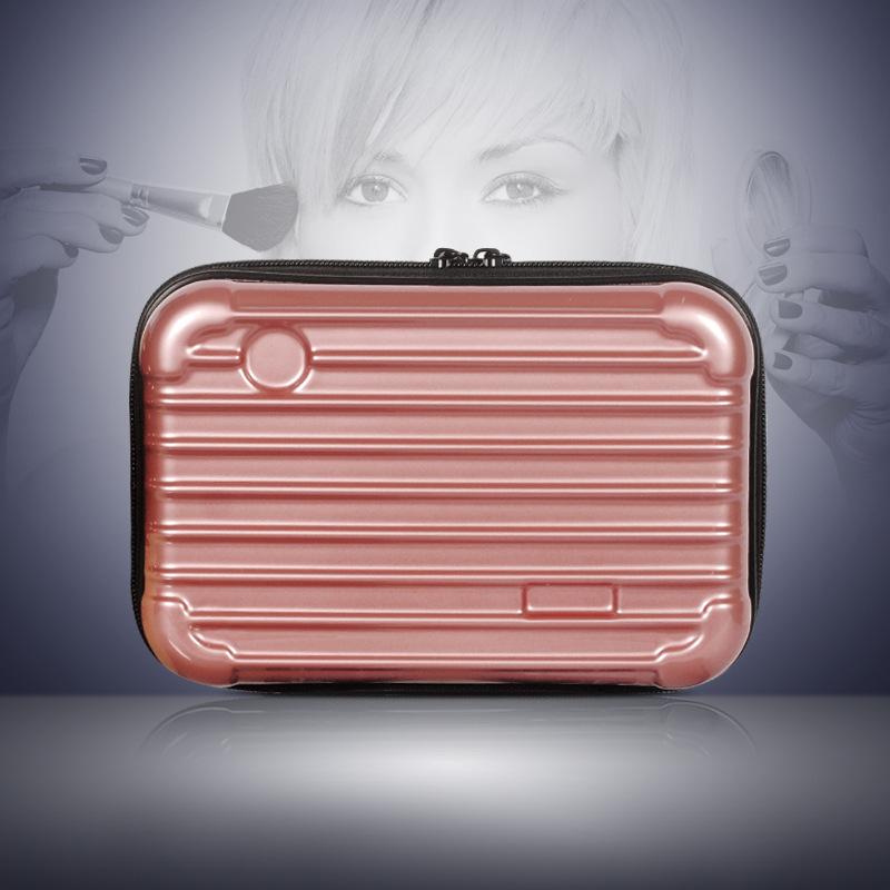 化粧ポーチ メンズ 男性用 PC 洗漱用品 収納 鞄 バッグ 防水 無地 ポリエステル ブラック ホワイト ピンク ブルー ヒョウ柄 ローズゴールド パープル ...