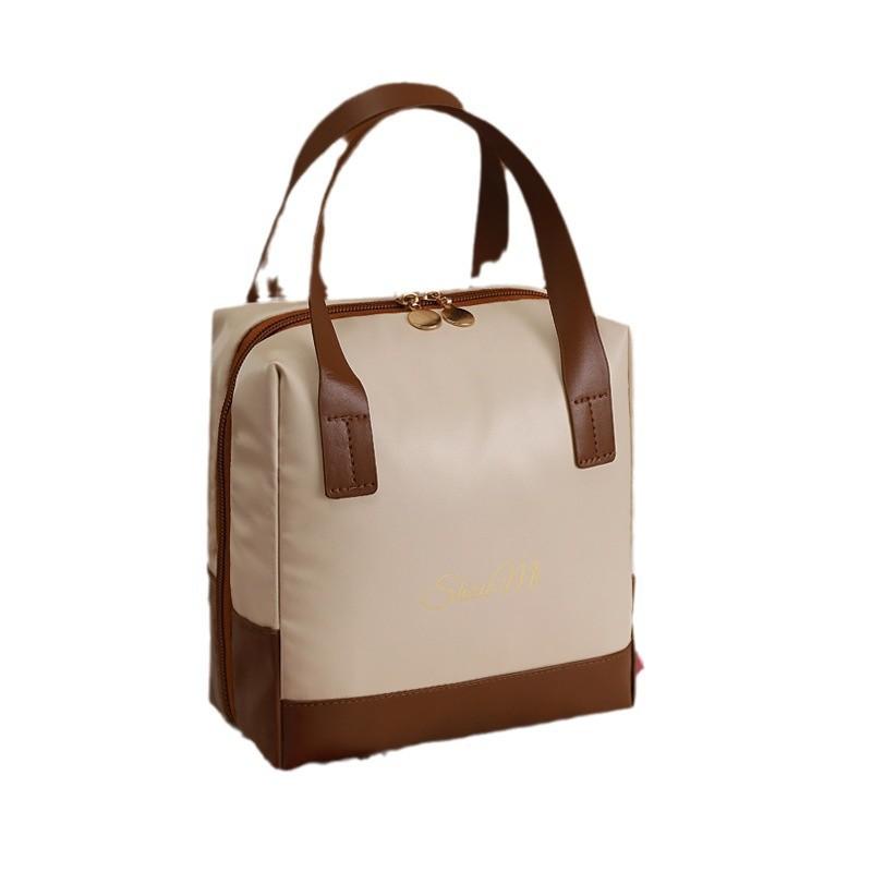 化粧ポーチ レディース 大容量 防水 軽量 PUレザー 旅行用 洗面用具 収納バッグ 鞄 カバン おしゃれ かわいい ブラウン ホワイト カーキ ブラック