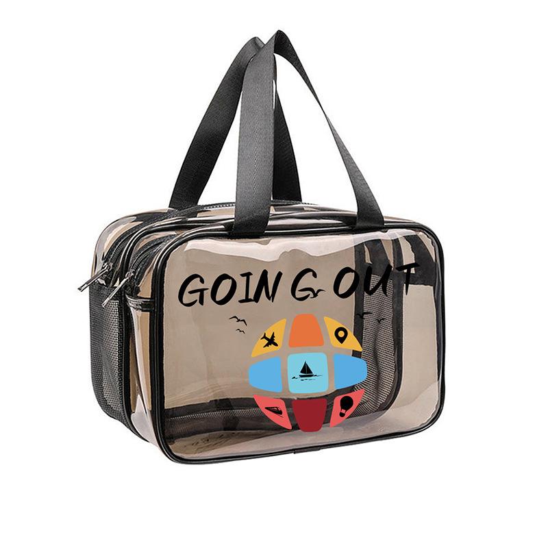 洗漱用品バッグ レディース 防水 大容量 乾湿分離 旅行用 かわいい 化粧ポーチ トラベルポーチ