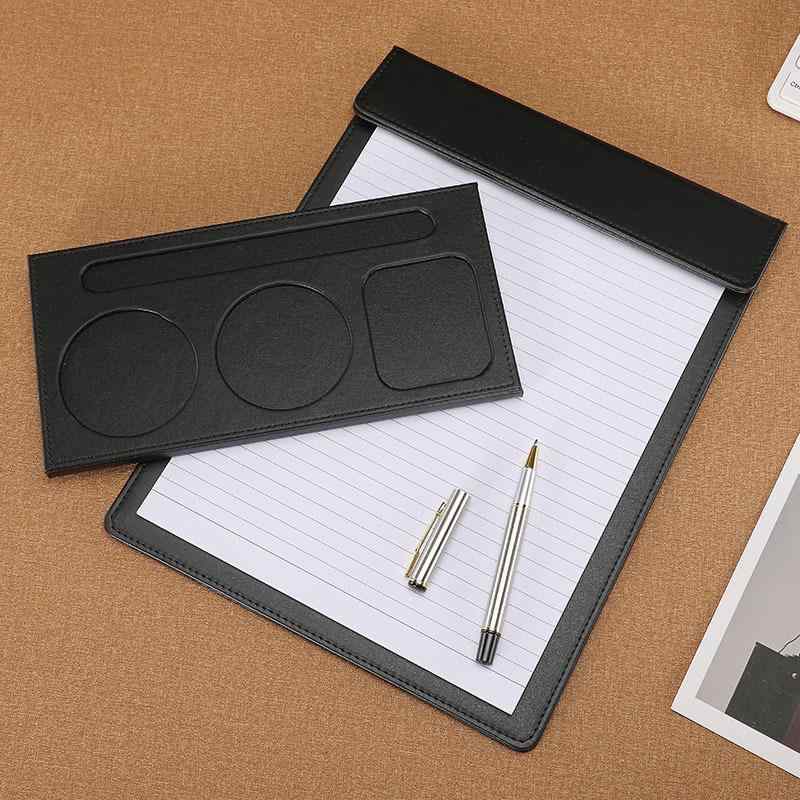 文具 A4 会議パッド バインダー レザー クリップボード 契約書 ファイル 下敷き メニュー 磁気 おしゃ..