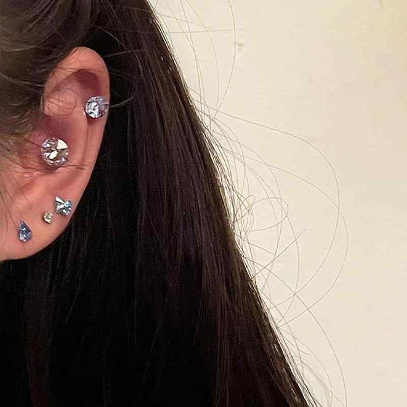 イヤリング レディース 磁石 マグネット イヤーカフ ノンホールピアス フェイクピアス 耳飾り アクセサ..