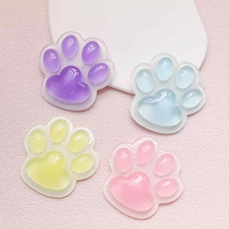 DIY アクセサリーパーツ デコパーツ 猫爪 ネイルパーツ スマホケース デコレーションパーツ かわいい ..