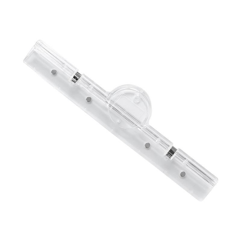 クリップ レディース メンズ 文具 ファイル ホルダー バインダー アクリル 透明 磁石 マグネット A4 ブ..