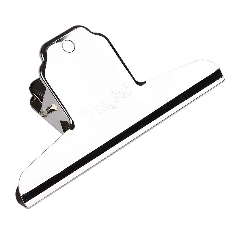 文具 オフィス ファイルクリップ バインダークリップ ホルダー ステンレス 鉄 大サイズ