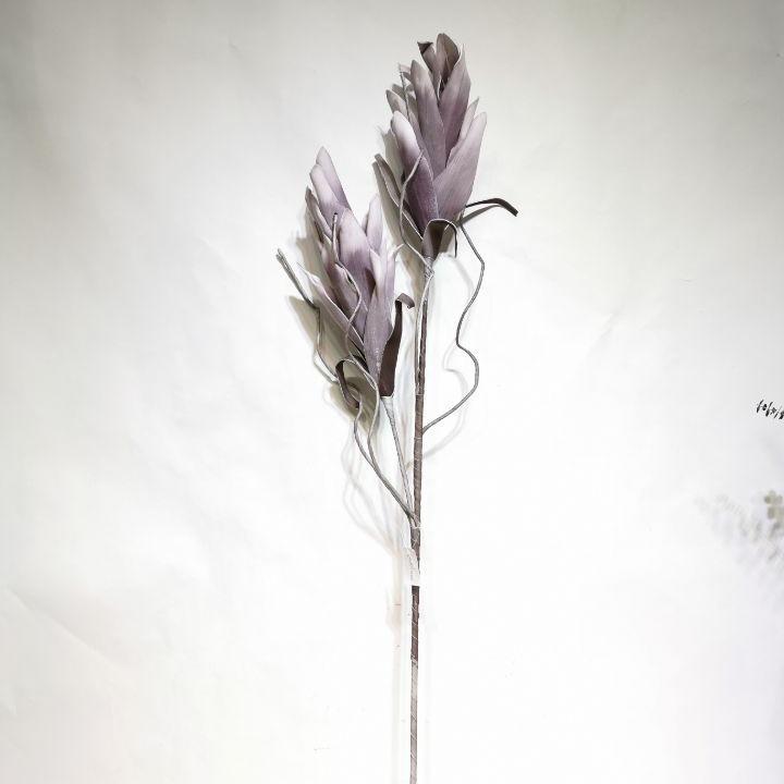百合 インテリア 欧風 撮影小物 リビング 玄関 台 装飾 造花 フェイクフラワー アートフラワー 紫(x12)