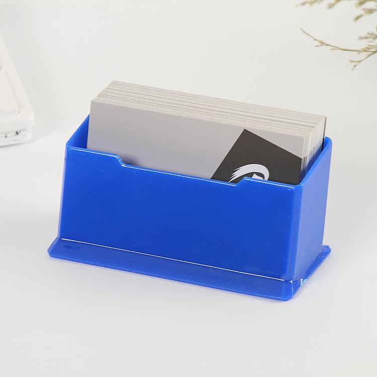 名刺入れ レディース メンズ 名刺ケース カードケース プラスチック製 販促品 ロゴプリント QRコード ビジネス 広告 記念品 粗品(x100)