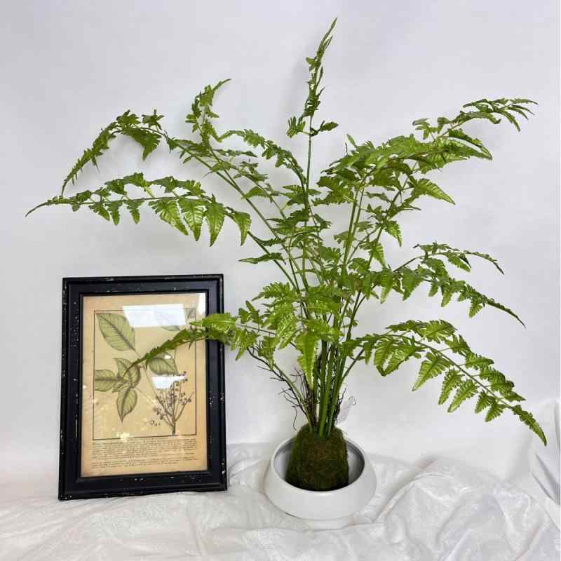人工観葉植物 シダ 鉢植え 森ガール 美容院 モデルルーム 民宿 ホテル 室内インテリア 置物 フェイクグリーン 105cm