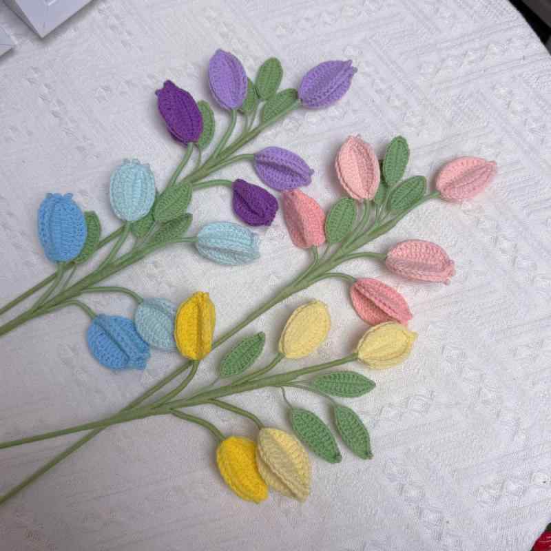 花束 クリスマス 手編み ハンドメイド カートゥーン キャラクター ドール 人形 ぬいぐるみ 造花 撮影道..