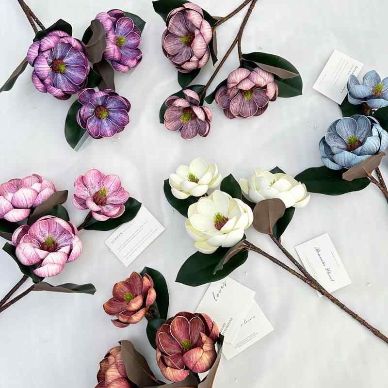 造花 インテリア 結婚式 飾り付け 卓上 盆栽 リビング ダイニング 玄関 人工 手作り アレンジメント ホワイト ピンク ブルー