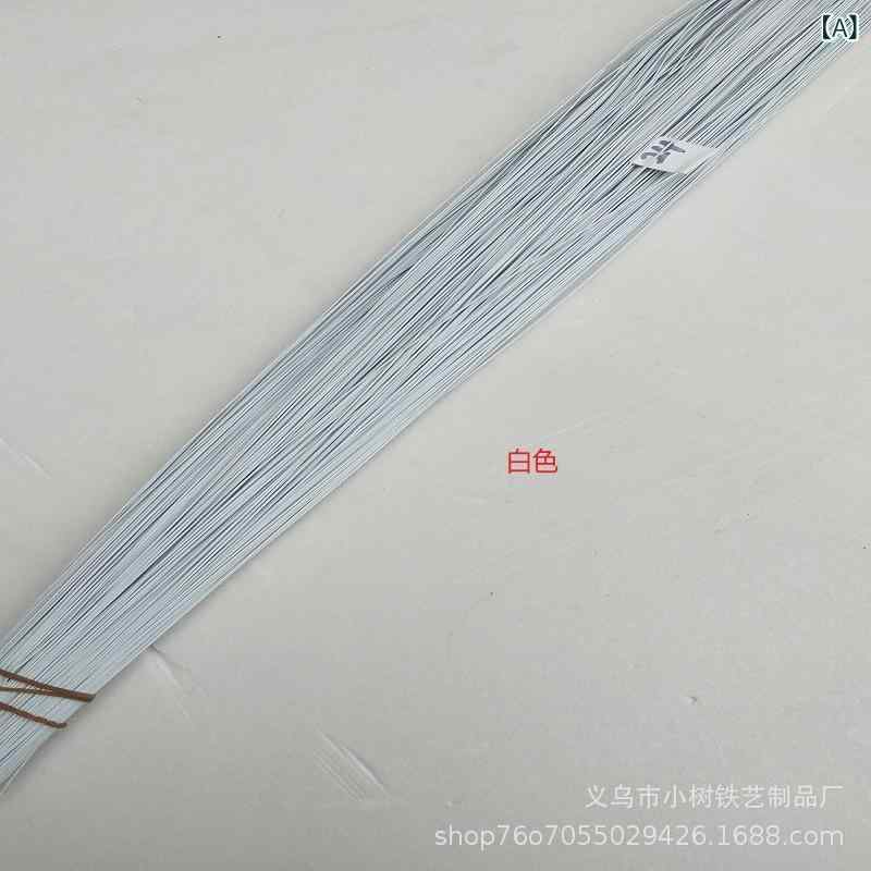 ワイヤー 花材 DIY 手芸用 カラーワイヤー 亜鉛メッキ 80cm 白 緑 金 銀 約630本 800本(x5)