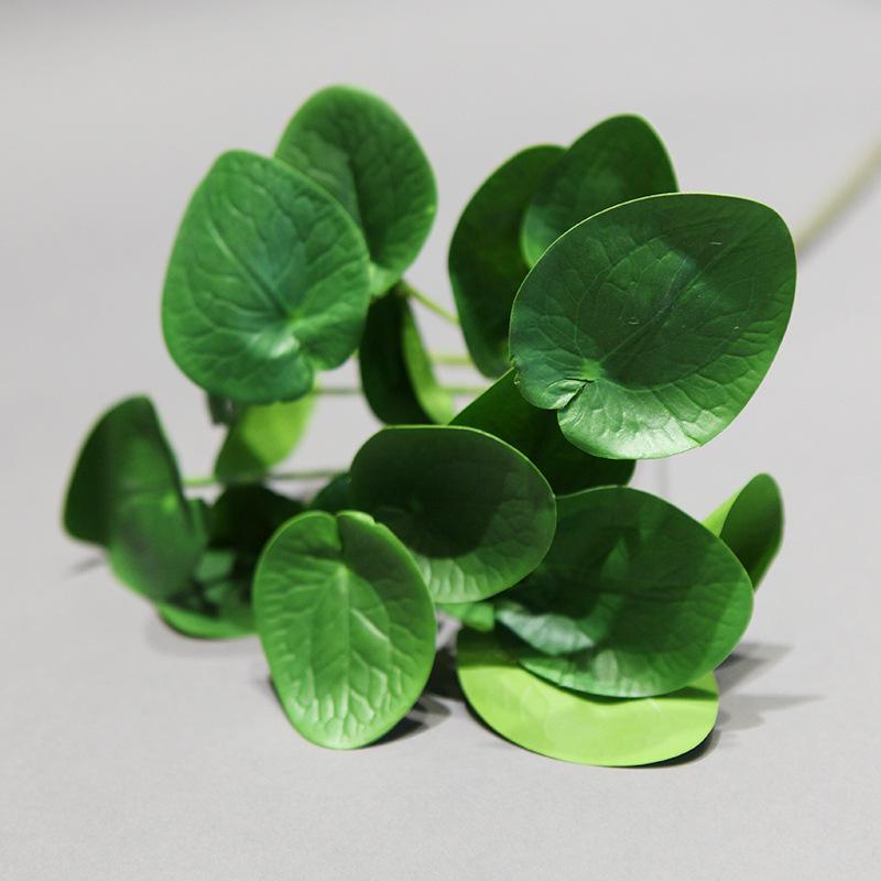 造花 観葉植物 ミラー葉 荷葉 フェイクグリーン プラスチック 銅銭草 結婚式 イベント 写真撮影 ホーム..