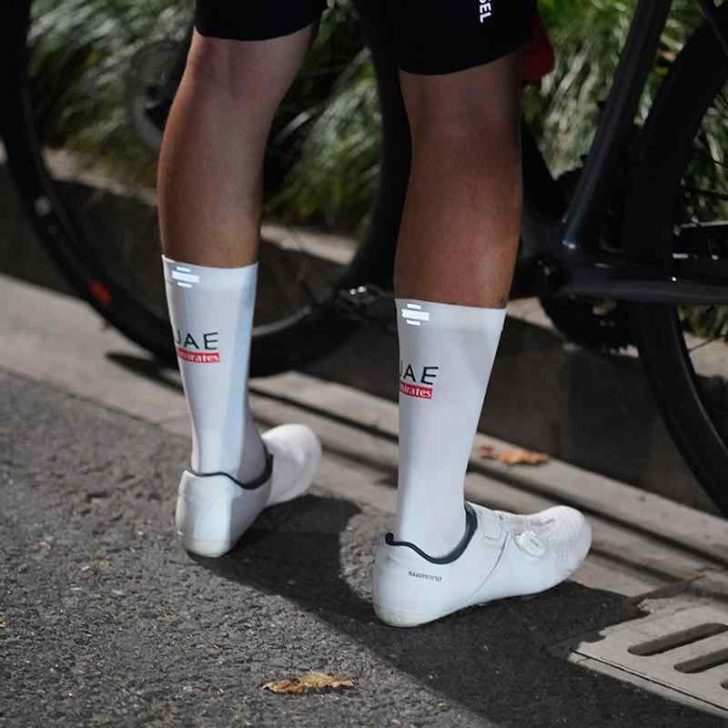 靴下 レディース メンズ 自転車用 春夏 薄手 スポーツ ソックス 夜間 反射 高通気 防臭 ナイロン 白 黒..