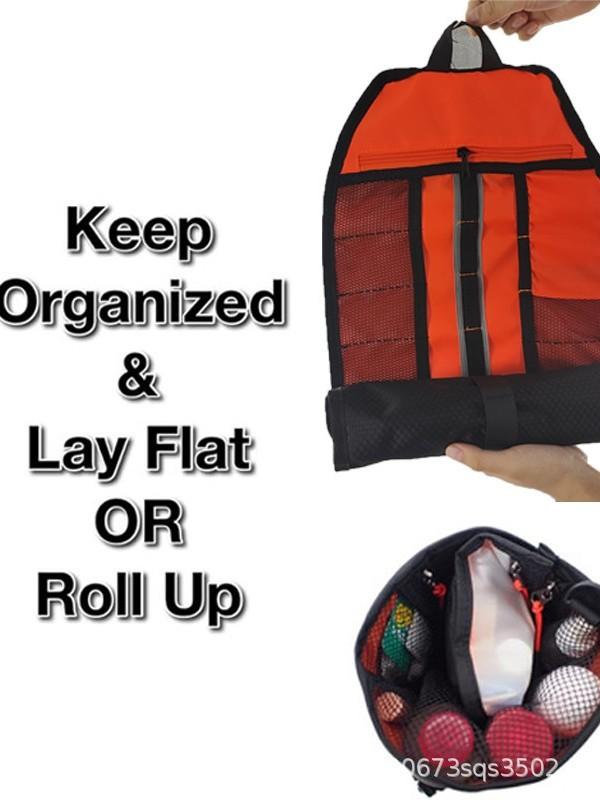 化粧ポーチ レディース 旅行用 出張 トラベルポーチ 防水 洗面用具 収納バッグ 吊り下げ 折りたたみ 大容量 オックスフォード ブラック