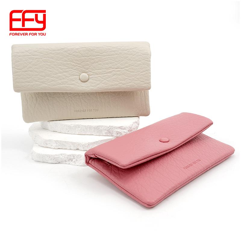 財布 レディース 女性用 長財布 PUレザー スマホ収納可能 大容量 多機能 ウォレット アー ブラック ホワイト グレー ピンク コーヒー色 耐摩耗性 収納可能(4)