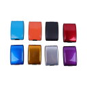 カードケース メンズ レディース スキミング防止 アルミ製 クレジットカードケース 磁気防止 カード入れ 財布 札入れ ブラック ブルー レッド シルバー ゴールド オレンジ(x5)(4)