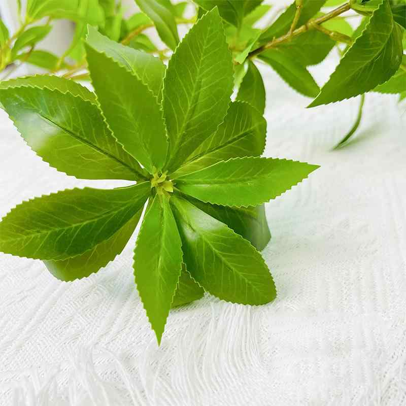 造花 インテリア リビングルーム デコレーション 写真撮影 小道具 ソフトタッチ 90cm 馬酔木 大判