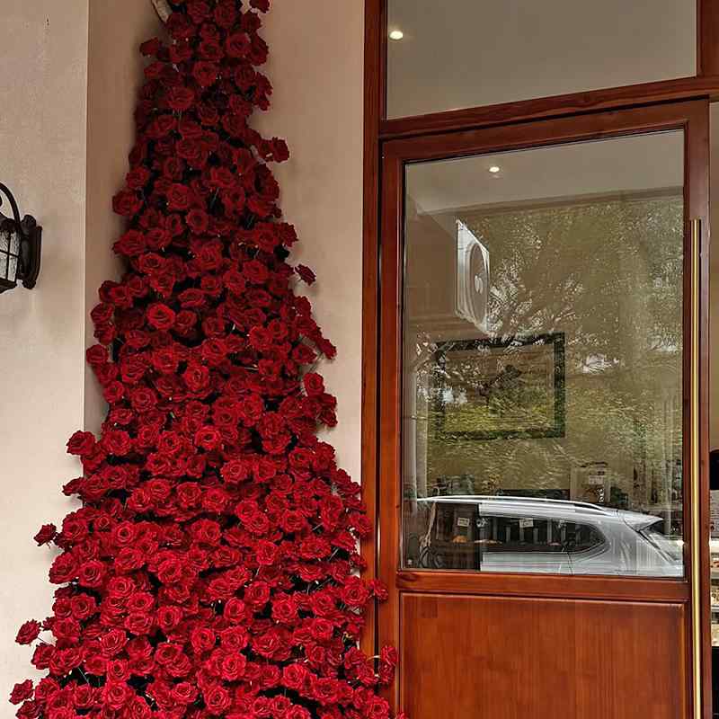 造花 ローズ 薔薇 バラ 結婚式 ウエディング パーティー イベント ディスプレイ 写真撮影 ホームデコレーション 装飾 手作り 材料 赤 ピンク 白