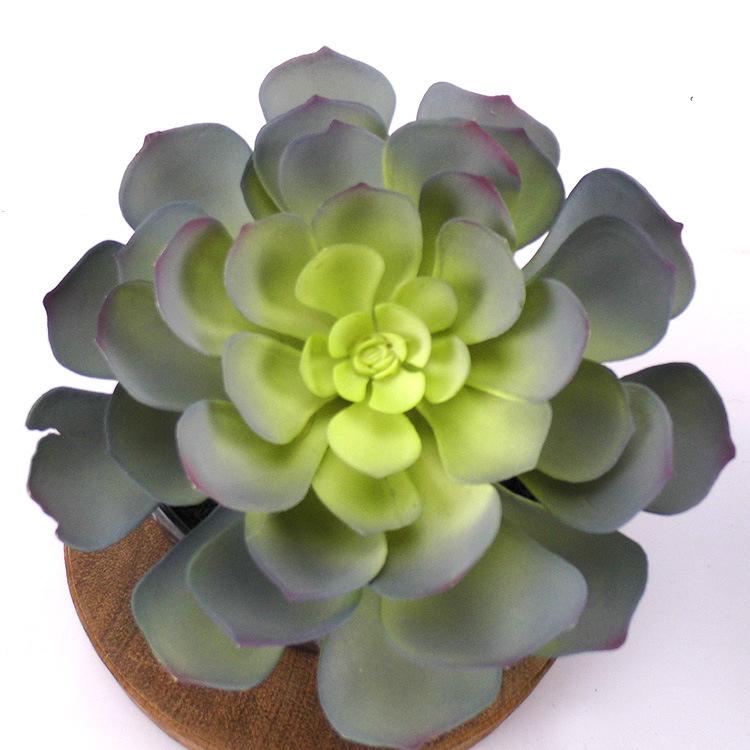 多肉植物 雪蓮 人工 観葉植物 フェイクグリーン 灰緑 赤 紫灰緑(x12)