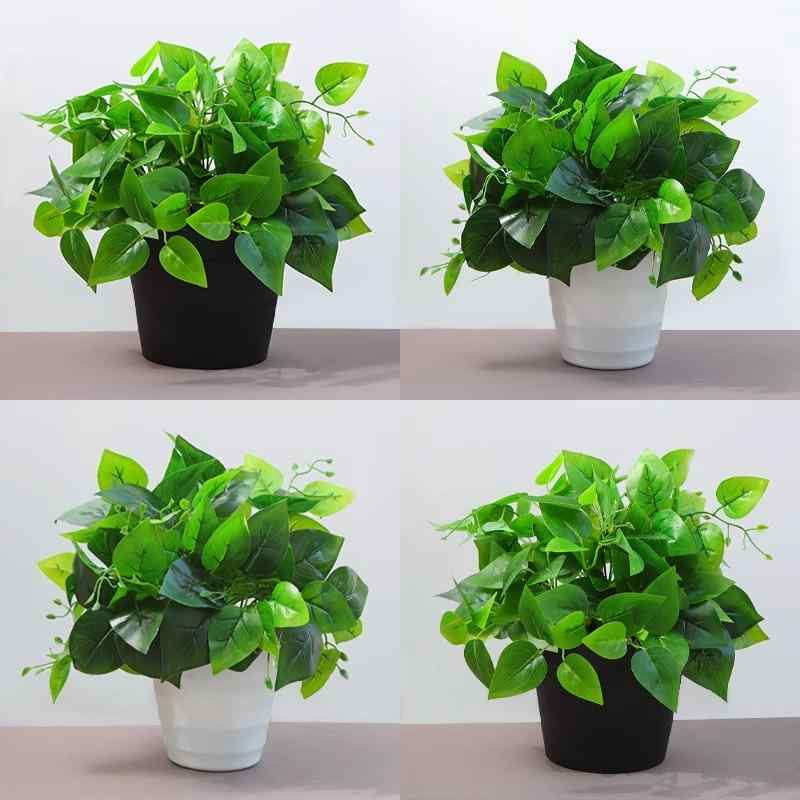 盆栽 フェイクグリーン 人工観葉植物 鉢植え 卓上 観葉植物 デスク オフィス 室内 玄関 リビング 寝室 インテリア 雑貨