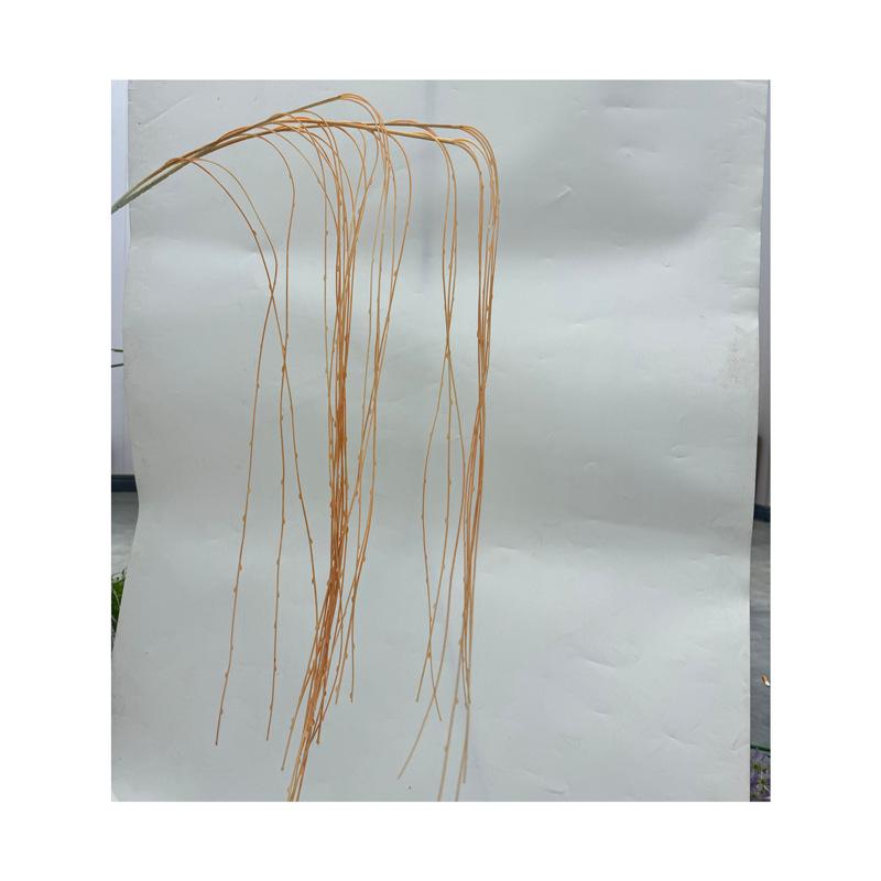 造花 柳の葉 垂れ下がりタイプ フェイクグリーン 柳の枝 柳のつる 飾り 撮影道具 結婚式 パーティー ホームデコレーション(x20)