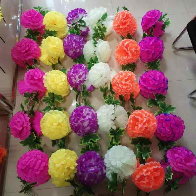 造花 デージー 墓地 お墓 供え花 仏花 献花 墓参り 仏壇用 飾り花 菊 造花 仏壇 墓石 墓前 墓 花束 アレンジメント 5色以上ミックス