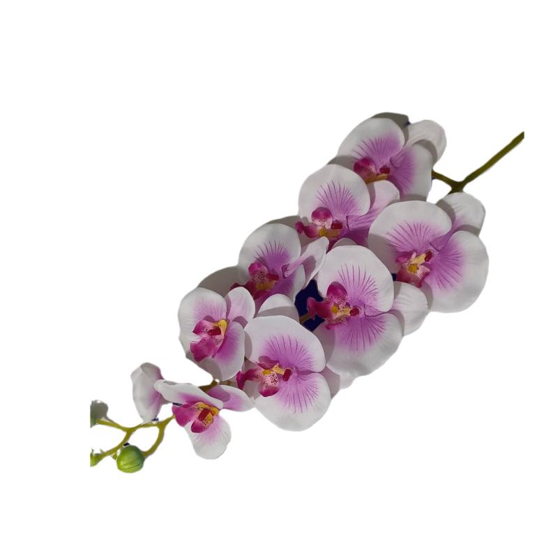 花束 蝶々ラン 絹花 インテリア 飾り 白/ピンク系/ブルー系/パープル系/オレンジ リビング/レストラン/部屋 写真撮影