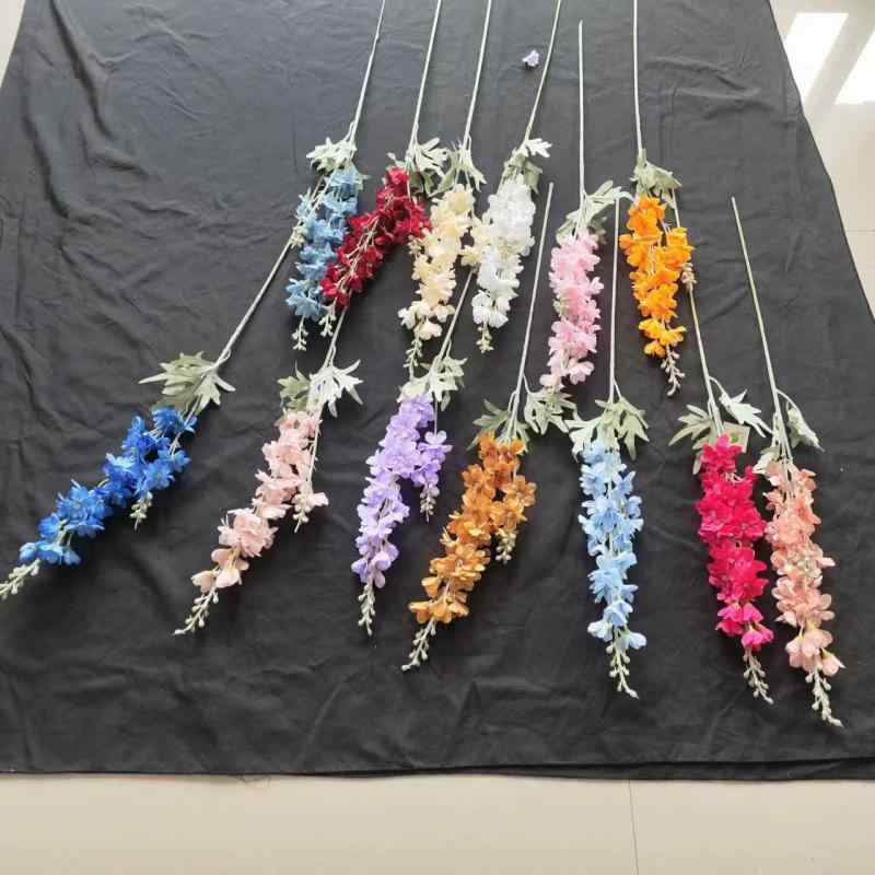 造花 ヒヤシンス 花束 フェイクフラワー インテリア 飾り 写真撮影 ディスプレイ コーヒー色 ブルー ピンク(x2)