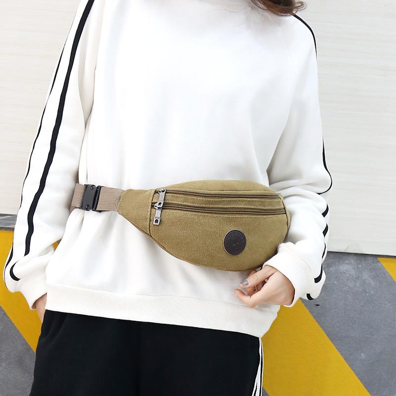 メンズ 帆布 ウエストバッグ 防水 大容量 鞄 斜めがけバッグ アウトドア 旅行 カーキ ブラック グリー..