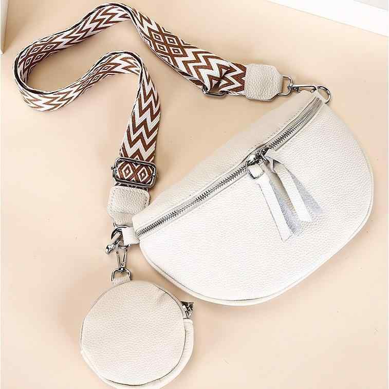 ボディバッグ ウエストバッグ レディース メンズ 革 牛革 レザー 小型 カジュアル 無地 シンプル おし..