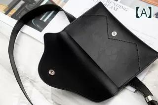 ウエストバッグ レディース ベルト飾り 携帯電話収納可能 レザー ウエストポーチ ミニバッグ ブラック ..