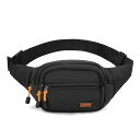 ウエストバッグ レディース メンズ 兼用 多機能 大容量 防水 撥水 ナイロン ウエストポーチ ベルトポーチ 普段使い 旅行 アウトドア ワーク 作業用 ピンク...