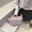 ボディバッグ レディース かわいい 蝶結び 斜めがけ 軽量 韓国 スマホ 普段使い パープル ホワイト ブラック グリーン カーキ ナイロン