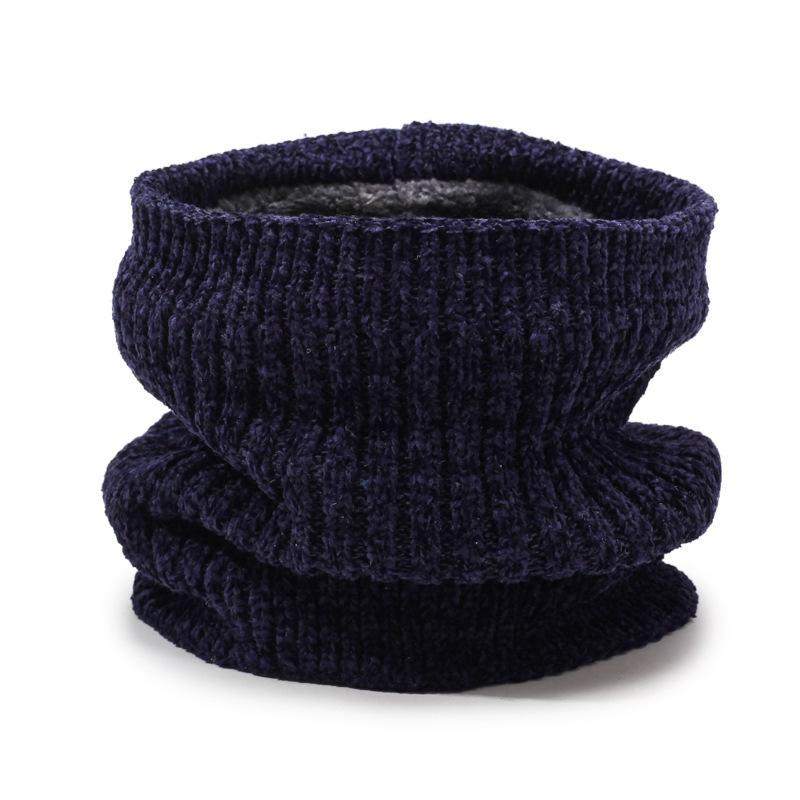 ネックウォーマー 男性用 裏起毛 ネックカバー アウトドア サイクル フェイスカバー シェニール ニット..